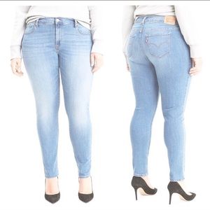 Levi's 711 Skinny Jeans Light Wash Size 33/16M